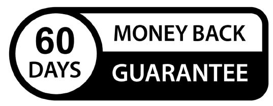 60 day money back guarantee